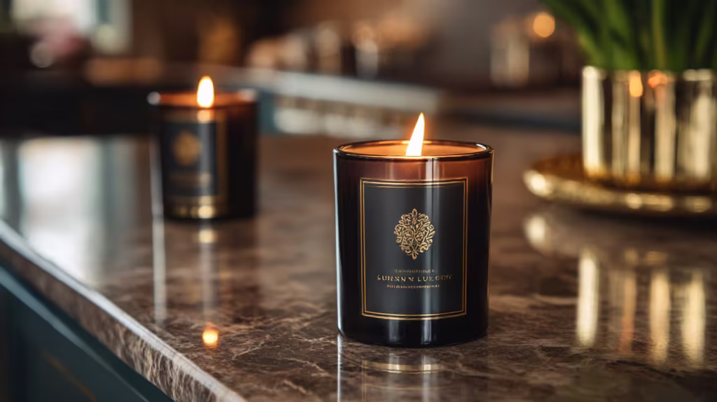 Scented Luxury Candle for the Kitchen