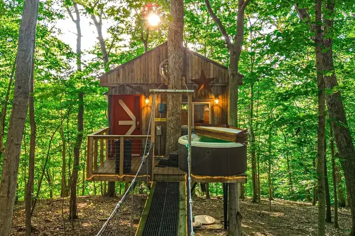 Treehouse - Among the Trees - The Clubhouse - Logan Ohio