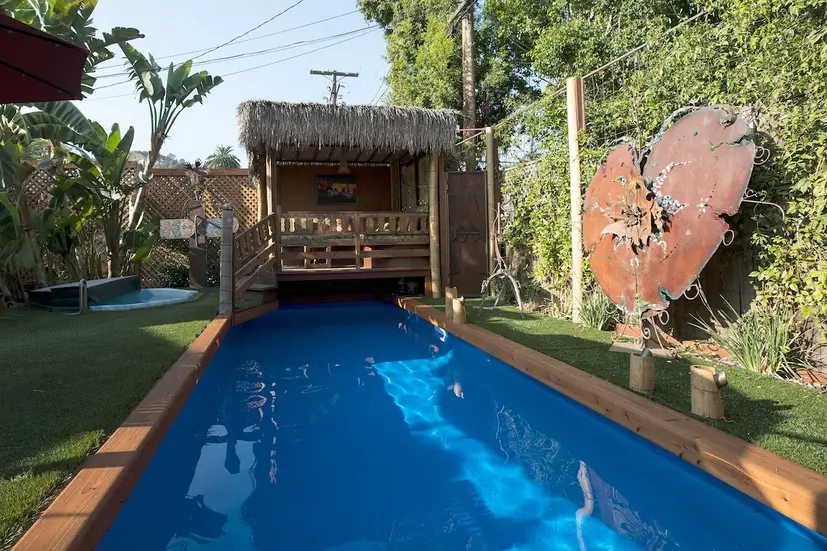 Artistic Haven in Hollywood — Pool, Hot Tub, Cabana & Garden