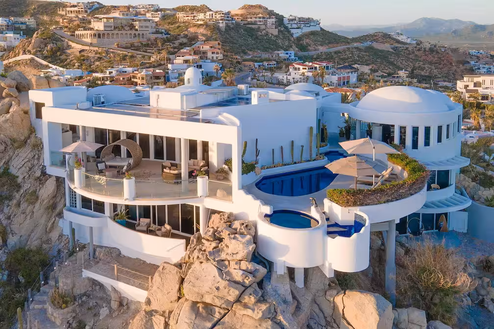 Mexico - Cabo San Lucas - Cliffside Villa with Ocean View, Pool, Sauna, Butler