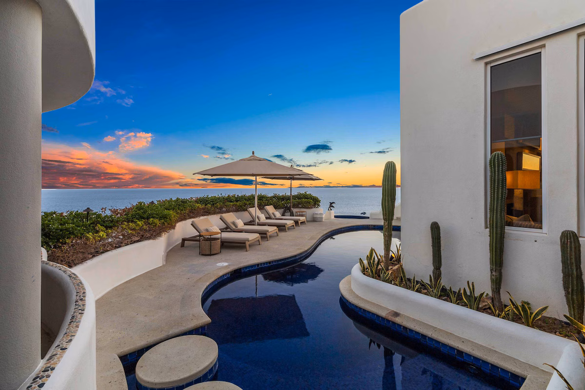 Mexico - Cabo San Lucas - Cliffside Villa with Ocean View, Pool, Sauna, Butler